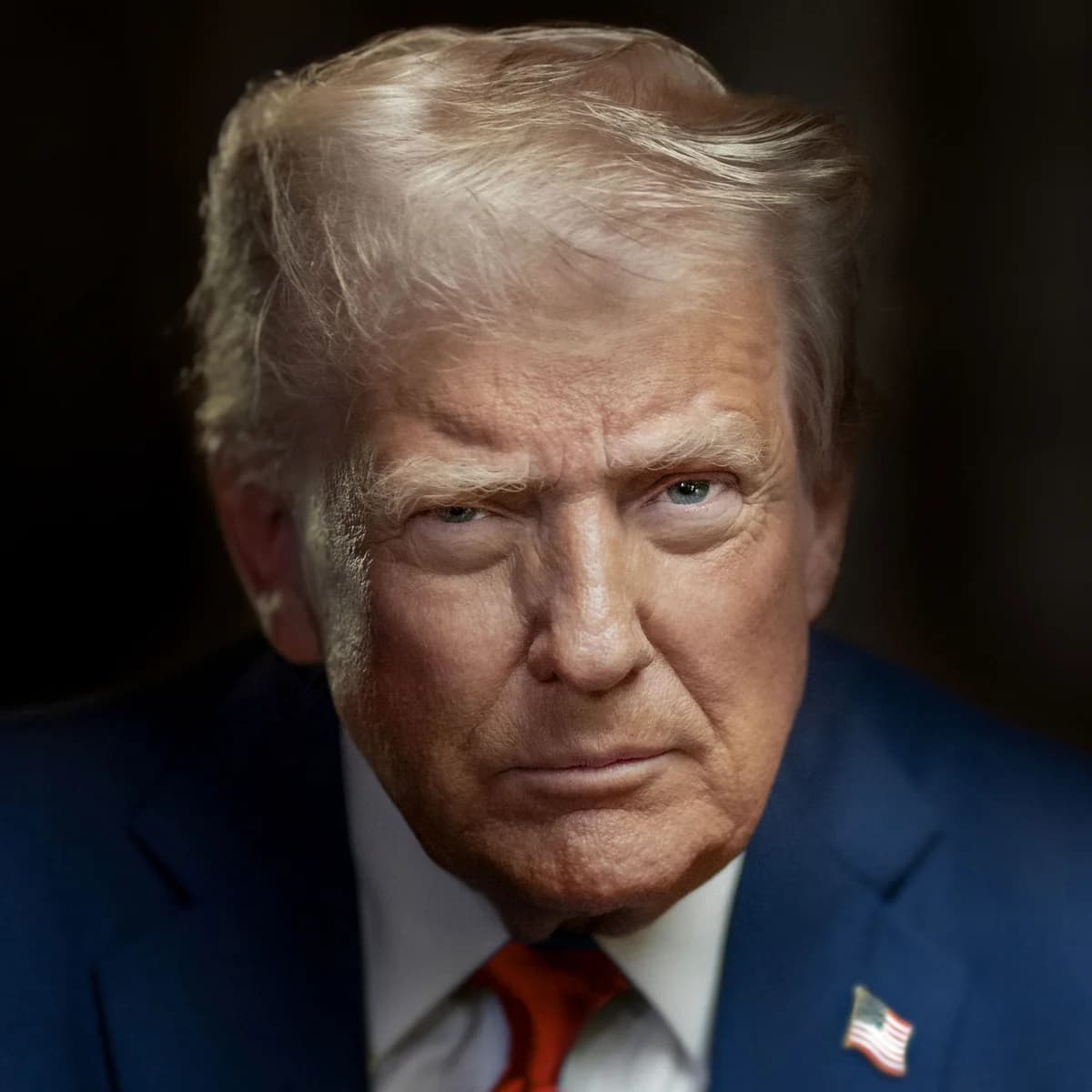 Donald Trump, official photograph